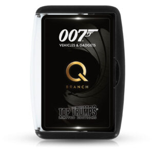 Top Trumps Card Game - James Bond Gadgets and Vehicles (Q Branch) Edition