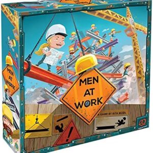 Pretzel Games | Men at Work | Family Game | Ages 8+ | 30-45 Minutes Playing Time
