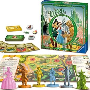 Ravensburger The Wizard of Oz Adventure Book - Family Strategy Board Games for Kids and Adults Age 10 Years Up - 1 to 4 Players