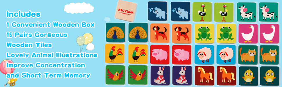 Matching Memory Games for Kids