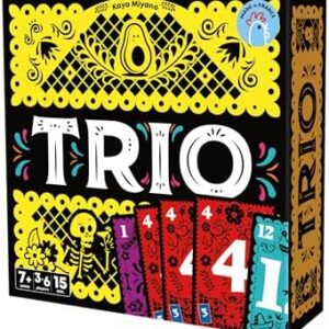 Cocktail Games | Trio | Card Game | Ages 7+ | 3-6 Players | 15 Minutes Playing Time