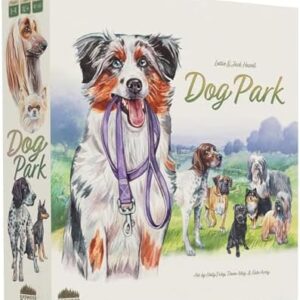 Dog Park, The Fun Strategy Board Game by Birdwood Games for Family Night, Perfect for Dog Lovers, Kids & Adults, for 1-4 Players, Ages 10+