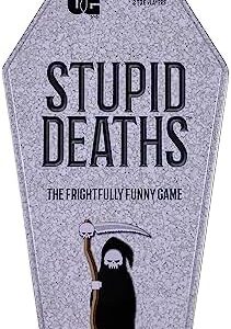 University 01406 Games Stupid Deaths Coffin Tin Game,Grey