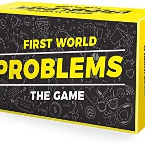 Gift Republic First World Problems Card Game,Yellow