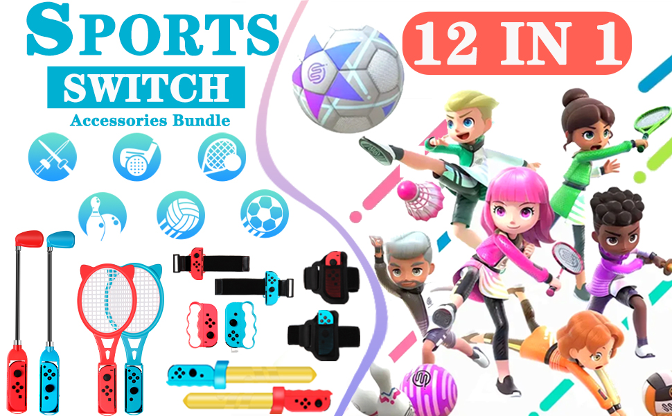 2023 Switch Sports Accessories Bundle 