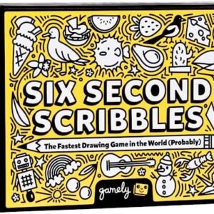 Six Second Scribbles: The frantically fast and fantastically fun drawing game | A family friendly party game for children, teens and adults (Six Second Scribbles)