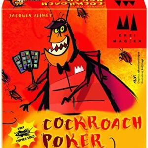 Schmidt | Cockroach Poker | Card Game | Ages 8+ | 2-6 Players | 15 Minutes Playing Time