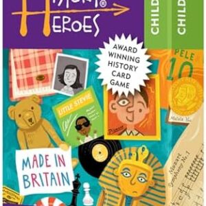 History Heroes: CHILDREN, a family card game about who shaped history while under 18 years old