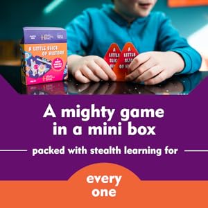 A LITTLE SLICE OF HISTORY card game: a mighty game in a mini box