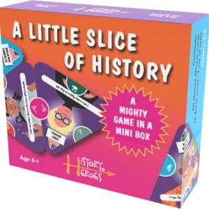 History Heroes' A Little Slice of History Card Game - The fantastic, fun family game for boys, girls and adults for all ages - brilliant pocket-sized game to play anywhere anytime!