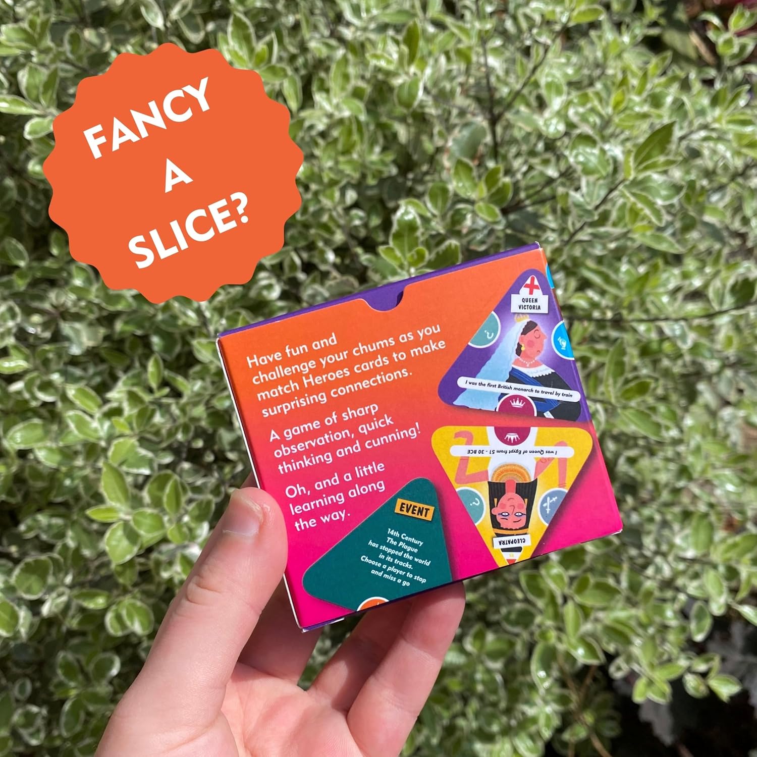 History Heroes' A Little Slice of History Card Game - The fantastic, fun family game for boys, girls and adults for all ages - brilliant pocket-sized game to play anywhere anytime! - Image 3