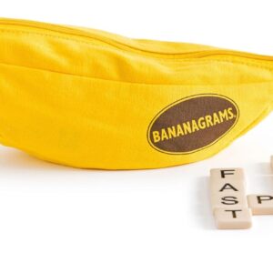 Bananagrams | Word Game | Ages 7+ | 2-6 Players | 15 Minute Playing Time, Yellow