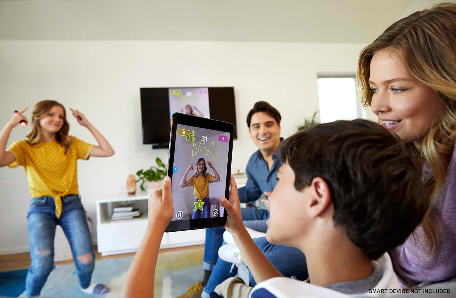 Mattel Games Pictionary Air, Family Board Game for Kids and Adults, Engaging Gift for Kids, Drawing Game for 2 Teams with Multiple Players, Ages 8 and Up, English Version, GJG17 - Image 3