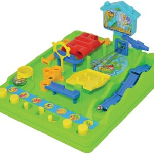 TOMY Screwball Scramble Classic Retro Children's Preschool Action Board Game, Puzzle Board Family Game, Kids Game For 5, 6, 7, 8 and 9 Years + Boys and Girls, Packaging May Vary