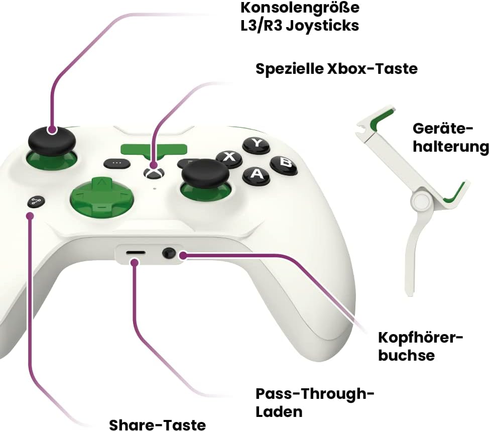 RiotPWR Xbox Edition iPhone Cloud Gaming Controller Mobile Handheld Console/Controller for Mobile Games on your iPhone -1 Month Free Xbox Game Pass Ultimate – MFI Certified for iOS - Image 3