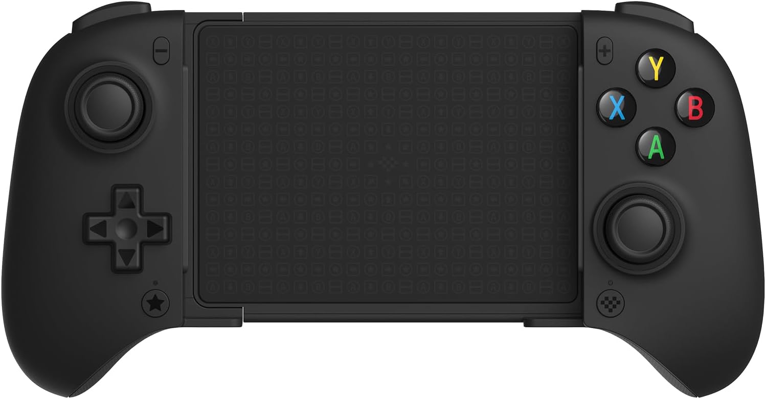 8Bitdo Ultimate Mobile Gaming Controller for Android devices, Bluetooth Mobile Game Controller with Hall Effect Joysticks and Hall Triggers (Black)