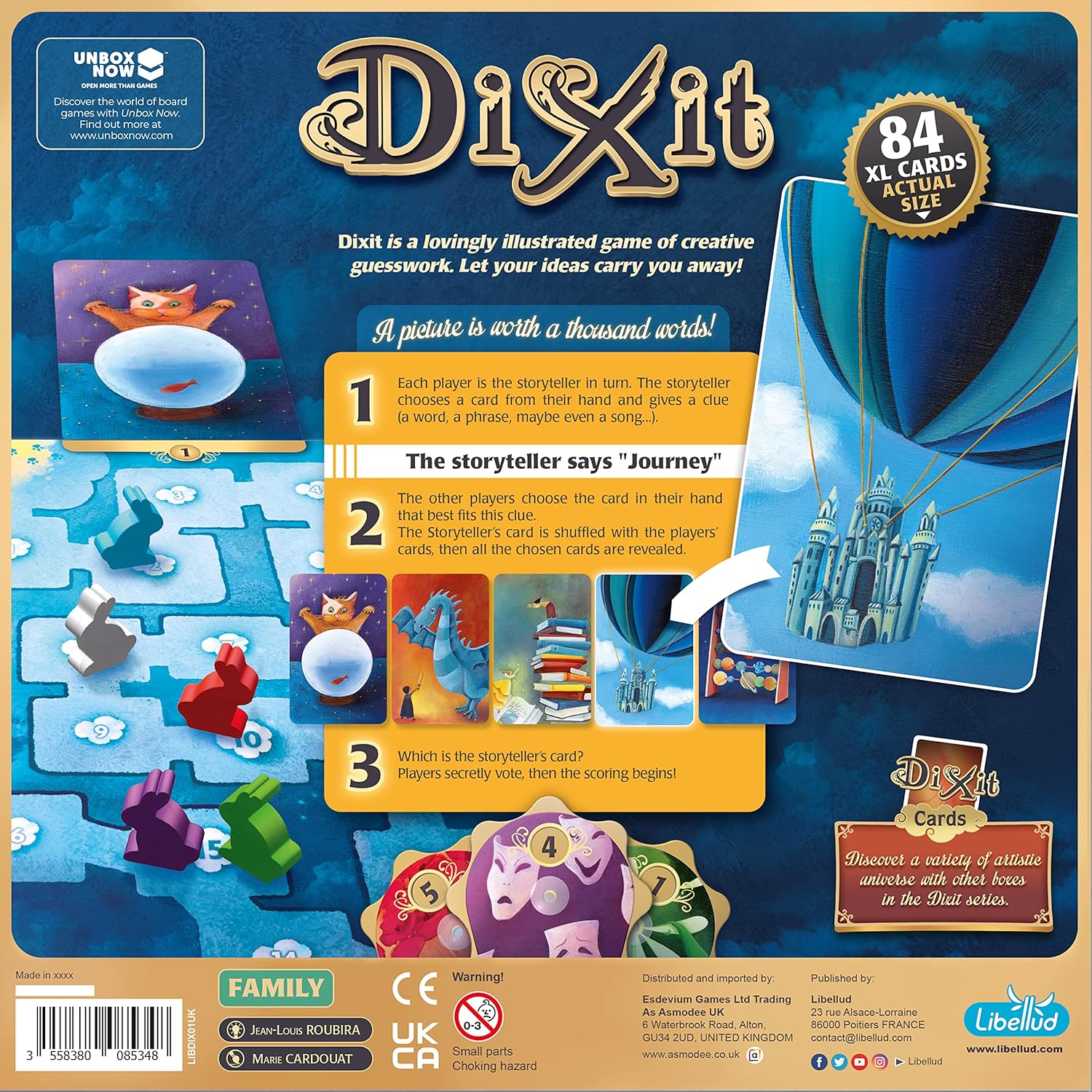 Libellud | Dixit | Board Game | Ages 8+ | 3 to 8 Players | 30 Minutes Playing Time - Image 2