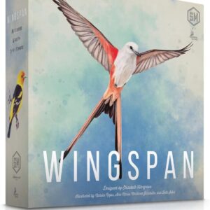 Stonemaier Games | Wingspan 2nd Edition | Board Game | Ages 14+ | 1-5 Players | 40-70 Minute Playing Time