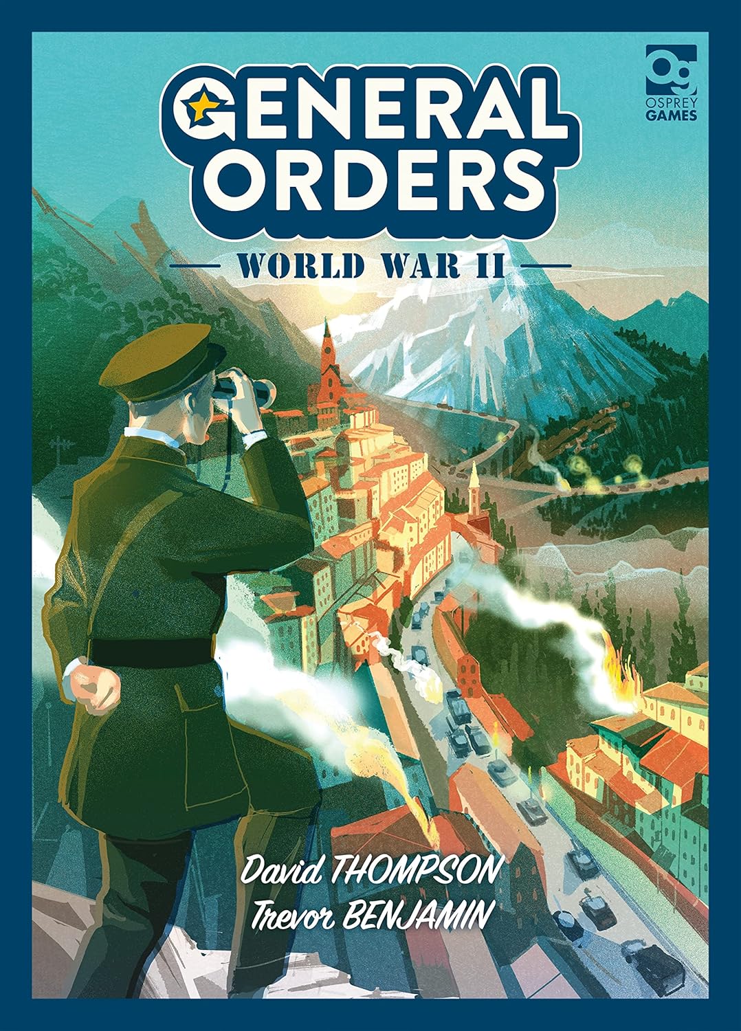 Osprey Games | General Orders: World War II | Board Game | Ages 14+ | 2 Players | 30 Minutes Playing Time
