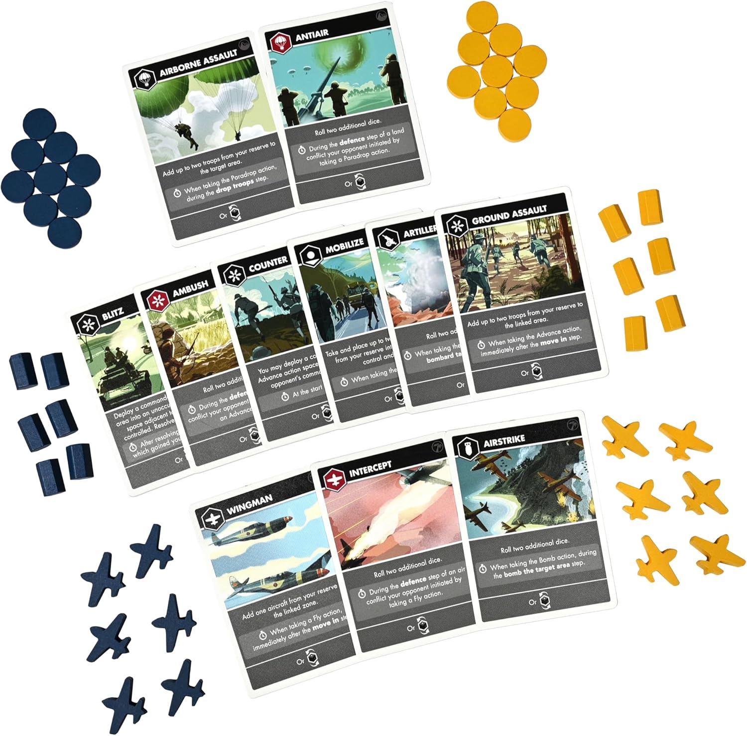 Osprey Games | General Orders: World War II | Board Game | Ages 14+ | 2 Players | 30 Minutes Playing Time - Image 3