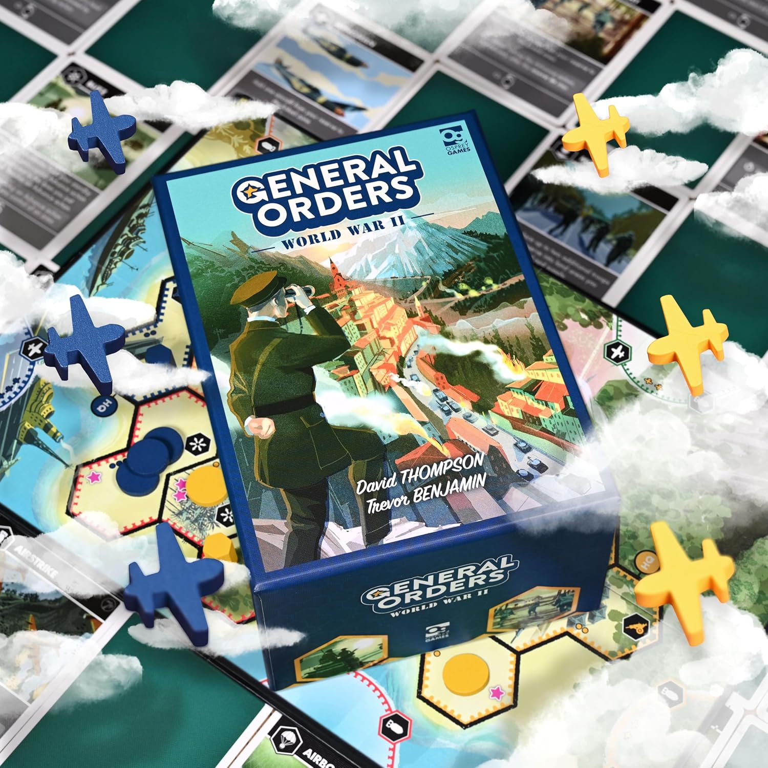 Osprey Games | General Orders: World War II | Board Game | Ages 14+ | 2 Players | 30 Minutes Playing Time - Image 8