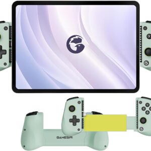 GameSir X5 Lite Type-C Mobile Gaming Controller for iPhone (USB-C), Android & HarmonyOS Phones,Lightweight Design, Hall Effect Sticks, Supports Radiator & Pass-Through Charging (Wasabi Cyan)