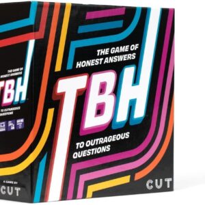 TBH: The Game of Honest Answers to Outrageous Questions – Wild Conversations & Dilemmas to Debate – Perfect Family Card Game for Parties and Game Night