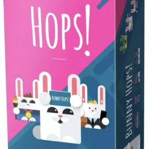 Bunny Hops! – Fun Party Game for Family & Friends, School holidays game 4-16 Players, English Edition, Guessing & Charades Board Game for Adults & Kids, 3 Million Players, Singing Challenge.