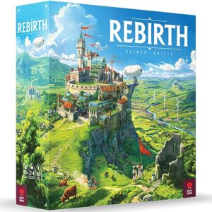 Mighty Boards | Rebirth | Tile-Laying Board Game | Ages 10+ | 2-4 Players | 60 Minutes Playing Time