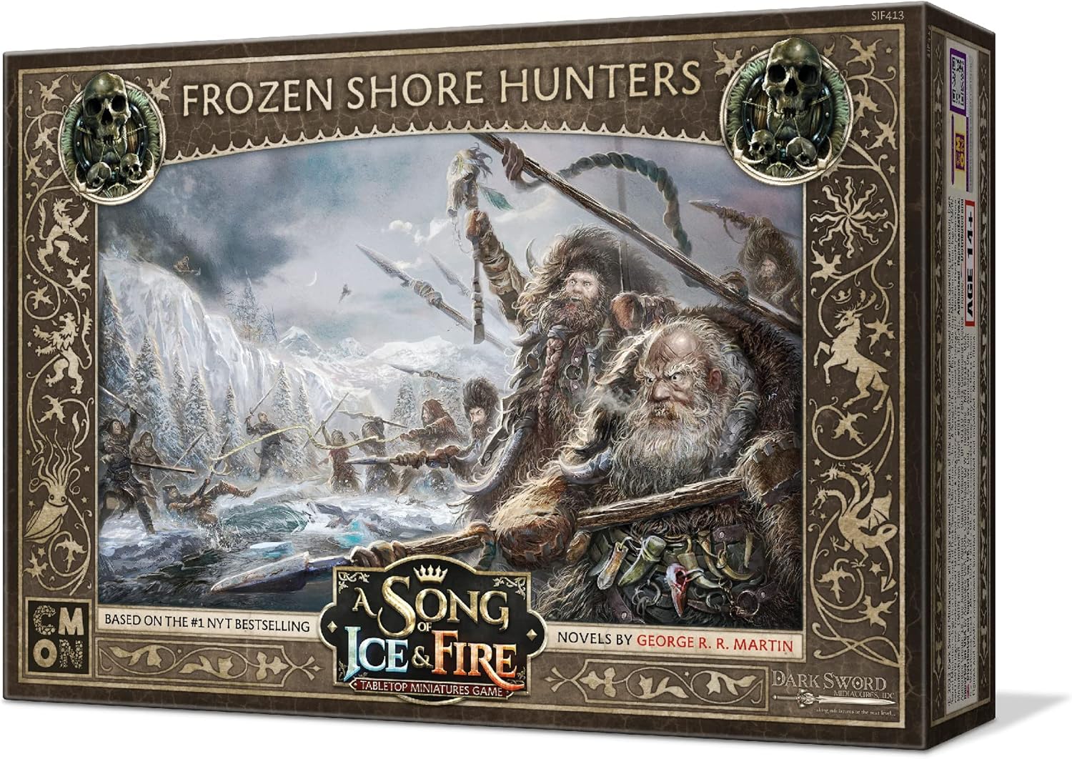 CMON A Song of Ice and Fire Tabletop Miniatures War Frozen Shore Hunters Unit Box | Strategy Game for Teens and Adults | Ages 14+ | 2+ Players | Average Playtime 45-60 Minutes | Made by CMON - Image 7