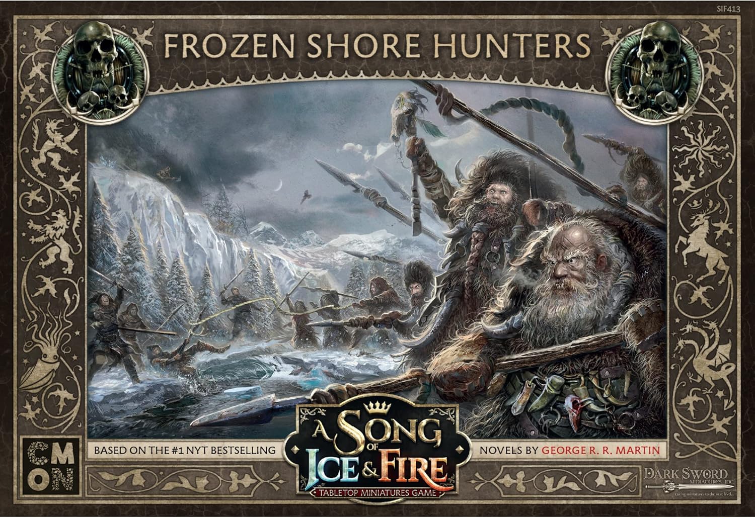 CMON A Song of Ice and Fire Tabletop Miniatures War Frozen Shore Hunters Unit Box | Strategy Game for Teens and Adults | Ages 14+ | 2+ Players | Average Playtime 45-60 Minutes | Made by CMON - Image 2